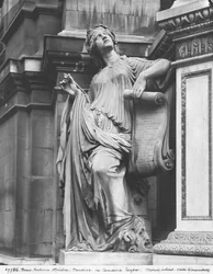 Moliere Fountain, Light Comedy, 1844 (detail)